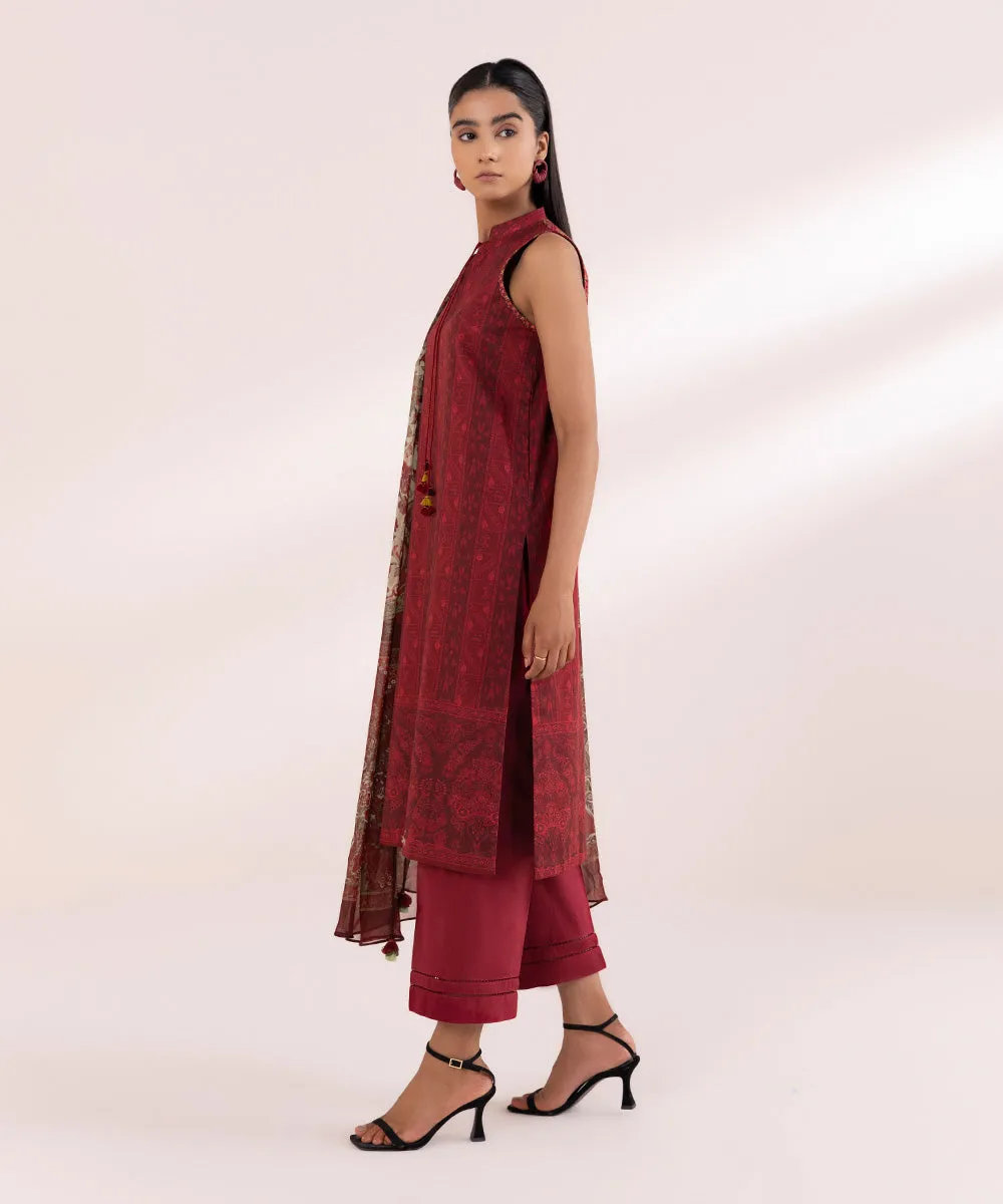 3 Piece - Printed Lawn Suit-00U3Pdy24V44