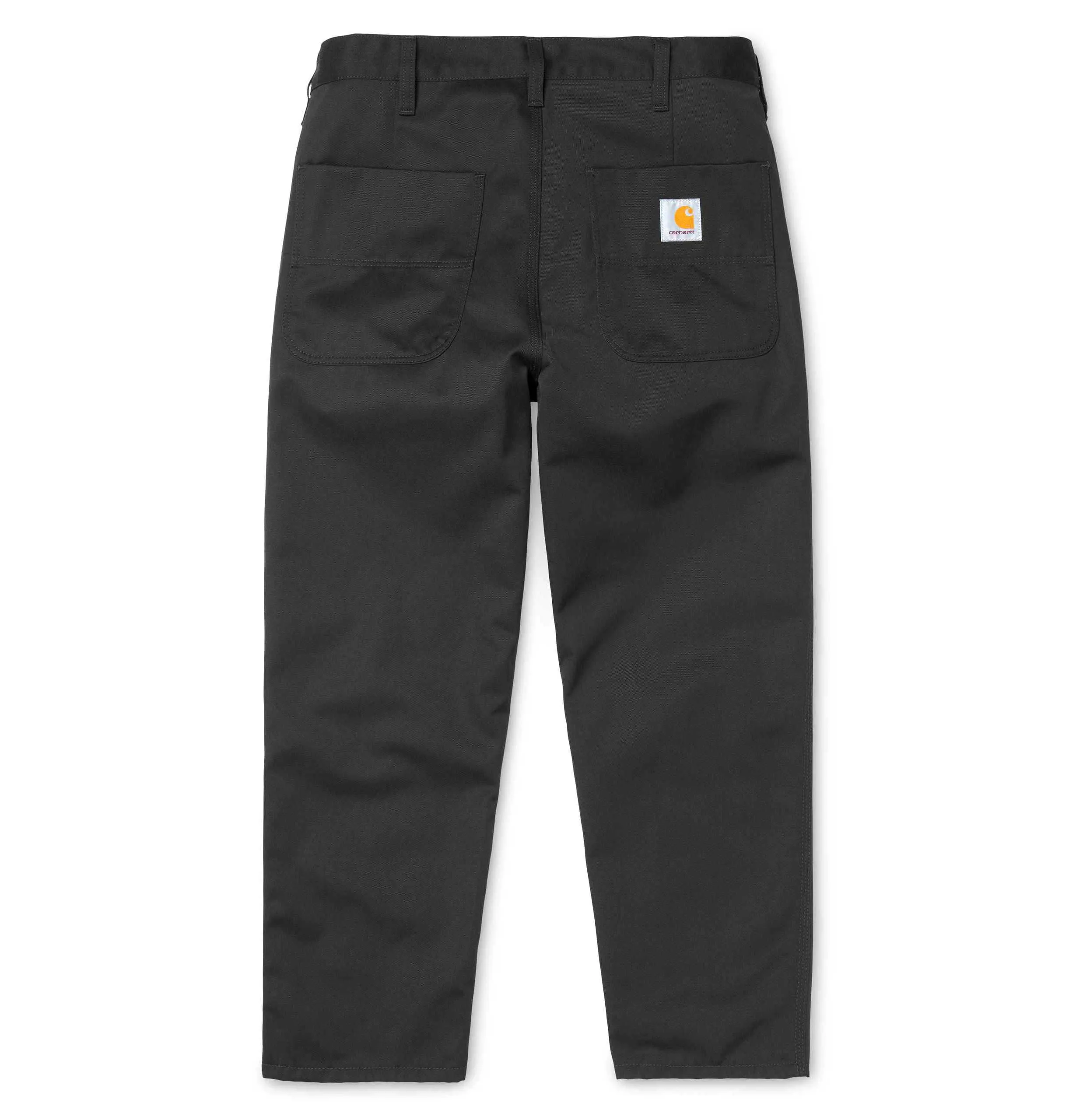 Carhartt WIP Abbott Pant – Black – Rinsed