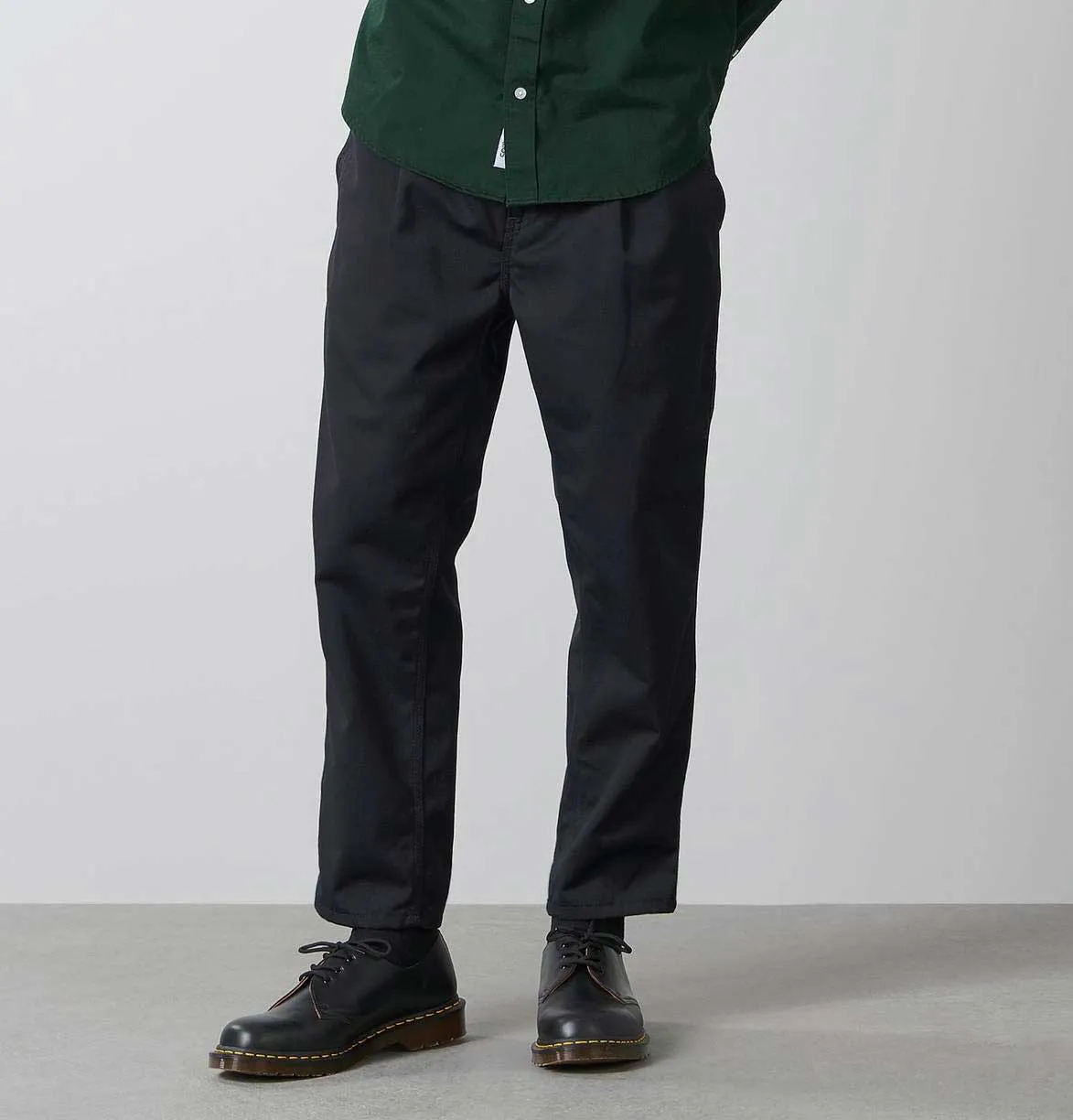 Carhartt WIP Abbott Pant – Black – Rinsed
