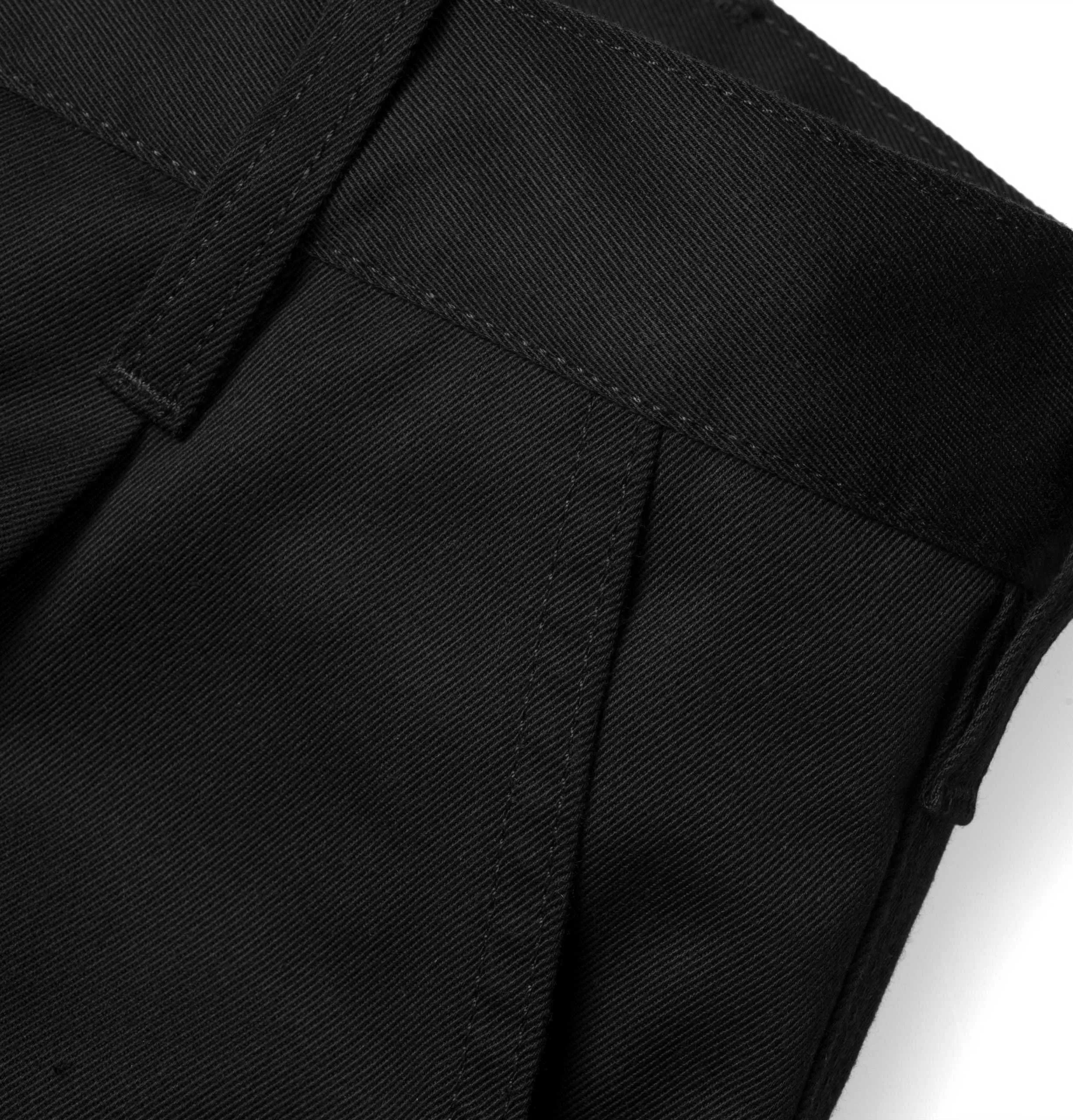 Carhartt WIP Abbott Pant – Black – Rinsed