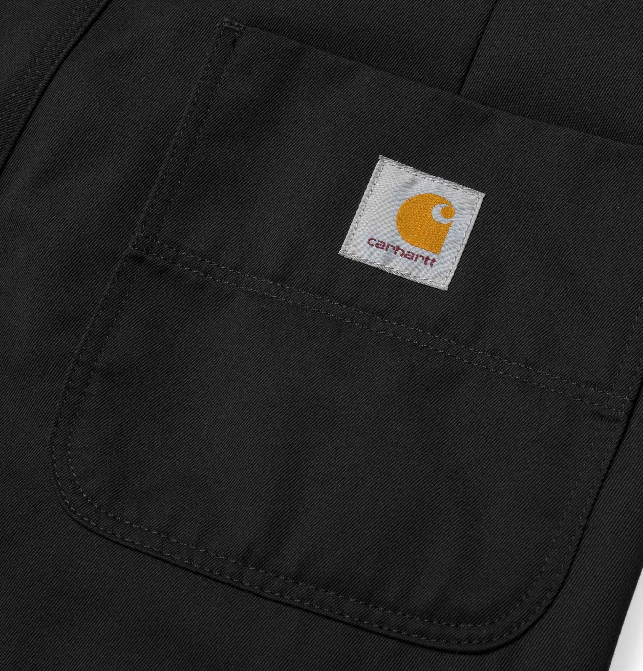 Carhartt WIP Abbott Pant – Black – Rinsed