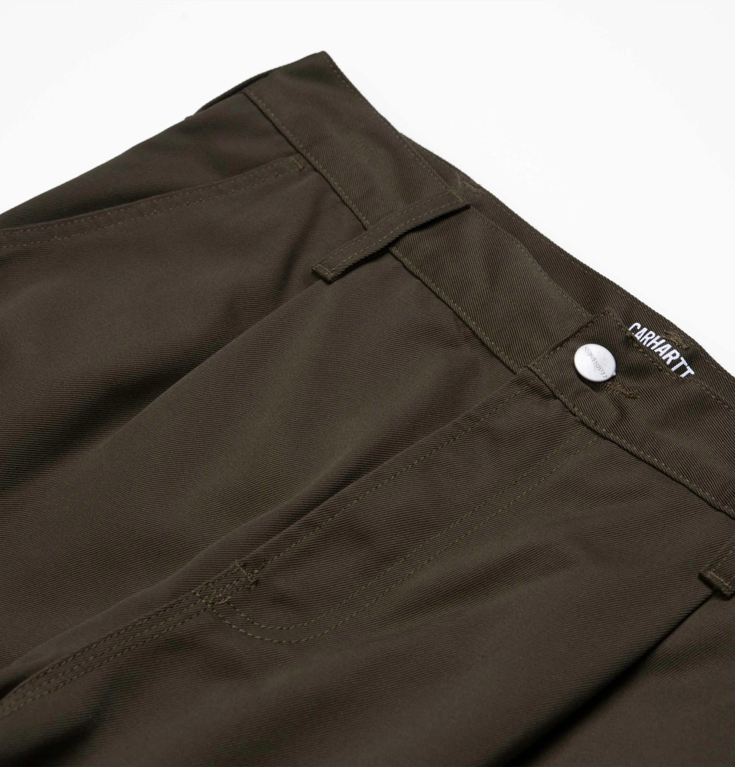 Carhartt WIP Abbott Pant – Cypress – Rinsed