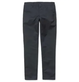 Carhartt WIP Sid Pant – Dark Navy – Rinsed