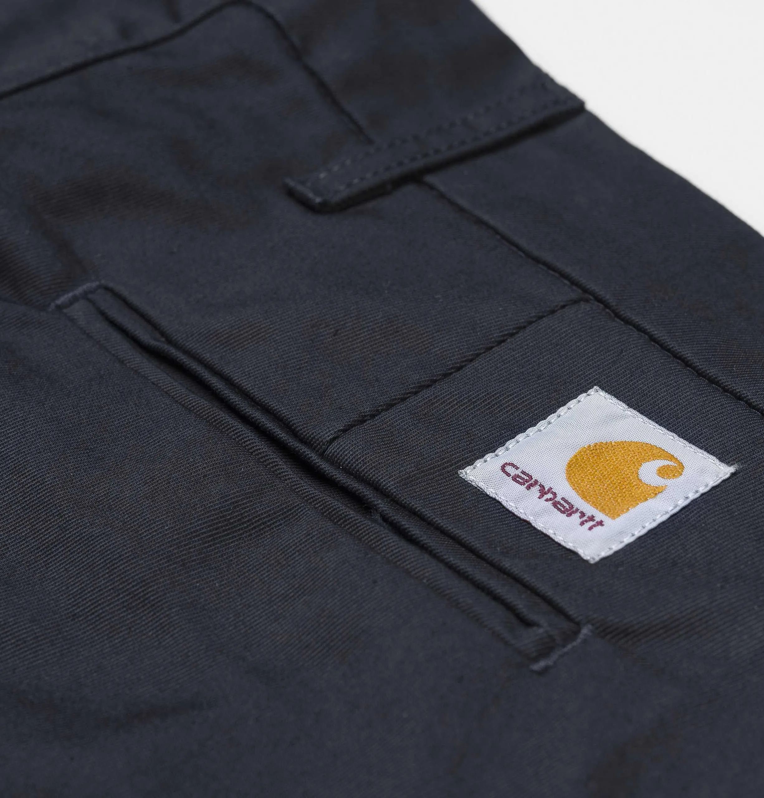 Carhartt WIP Sid Pant – Dark Navy – Rinsed