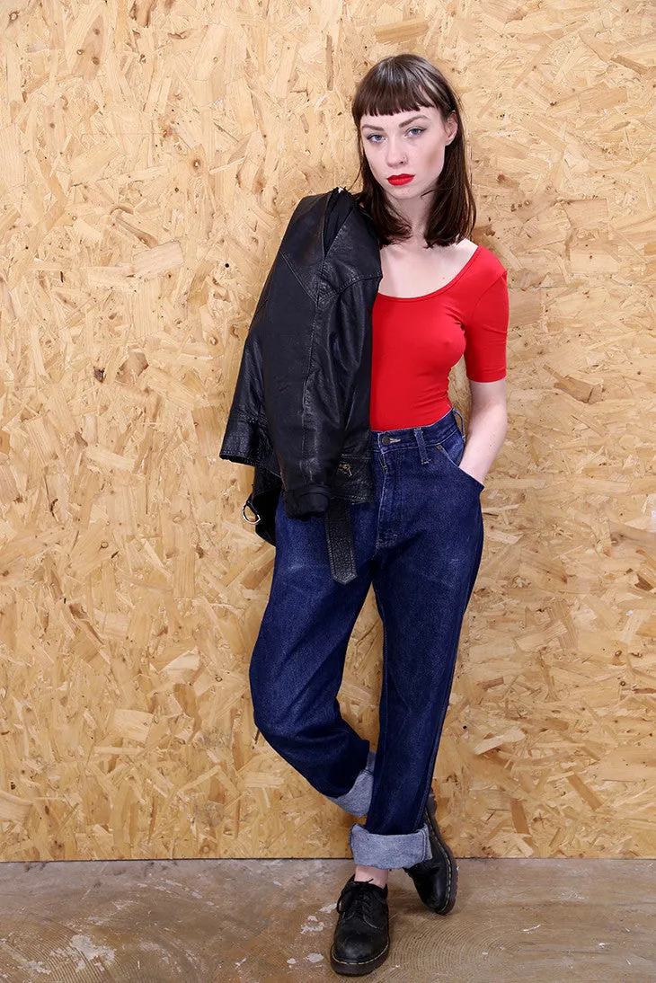 Dickies Navy Blue Mom Jeans