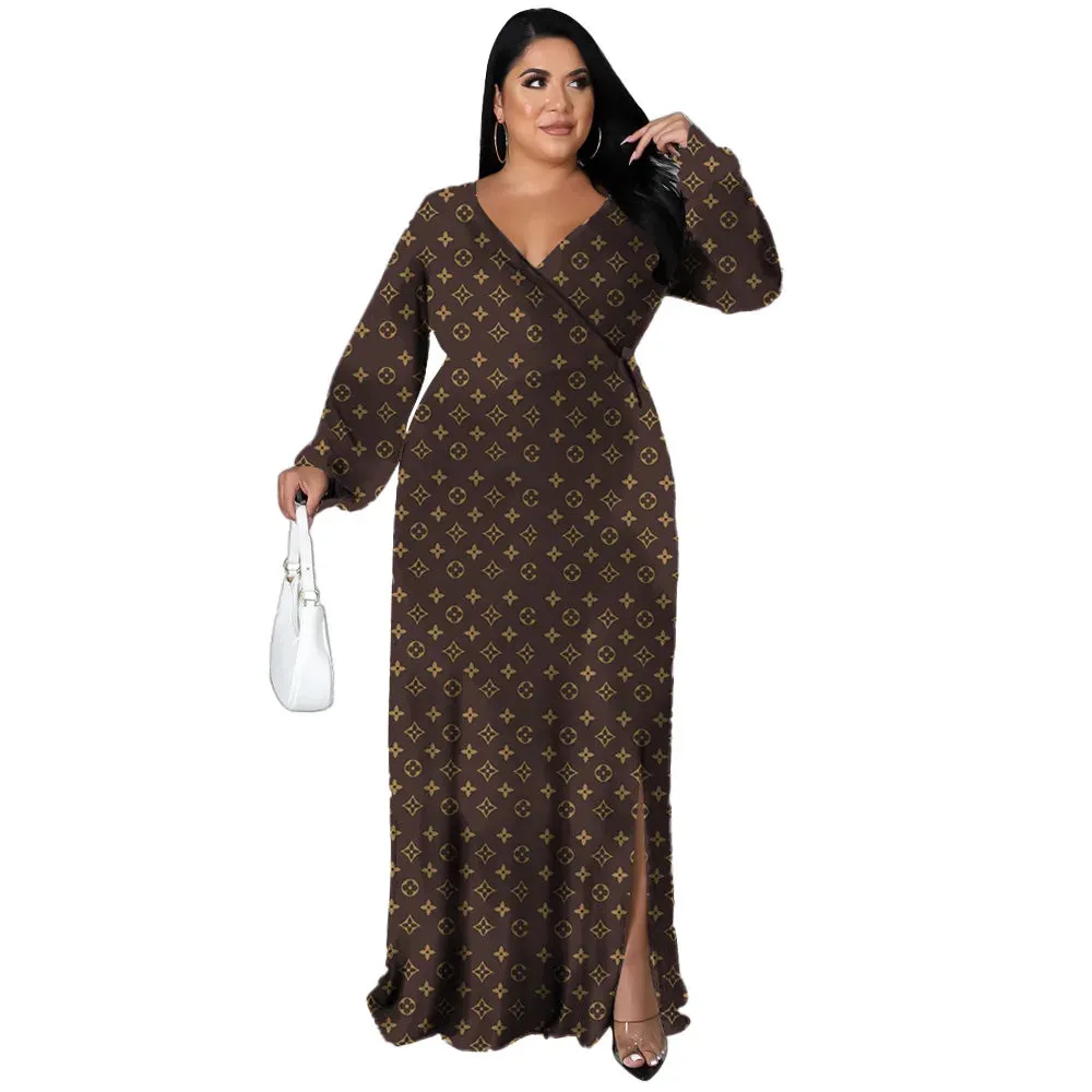 Floral Printed Pleated Dress