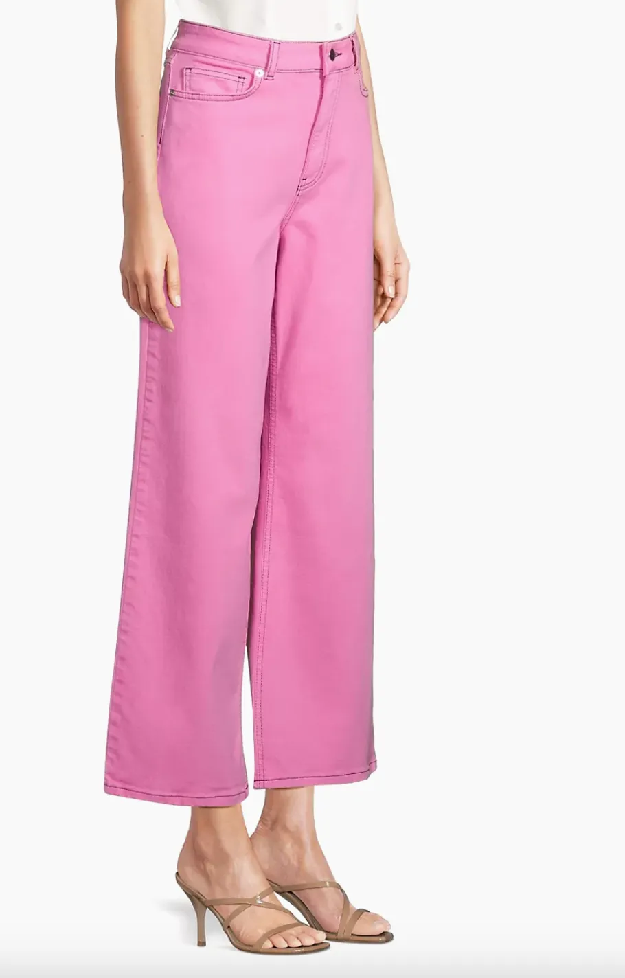 Frances Valentine Ace Jean Stretch Denim Pink