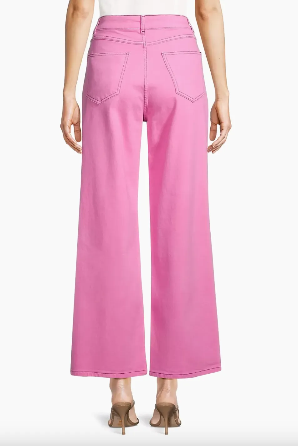 Frances Valentine Ace Jean Stretch Denim Pink
