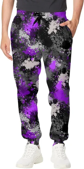 Goodstoworld Mens Cool Joggers Pants 3D Novelty Casual Sweatpants with Drawstring