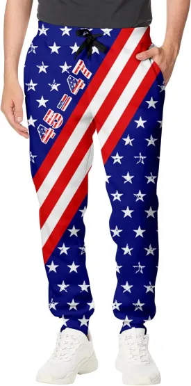 Goodstoworld Mens Cool Joggers Pants 3D Novelty Casual Sweatpants with Drawstring