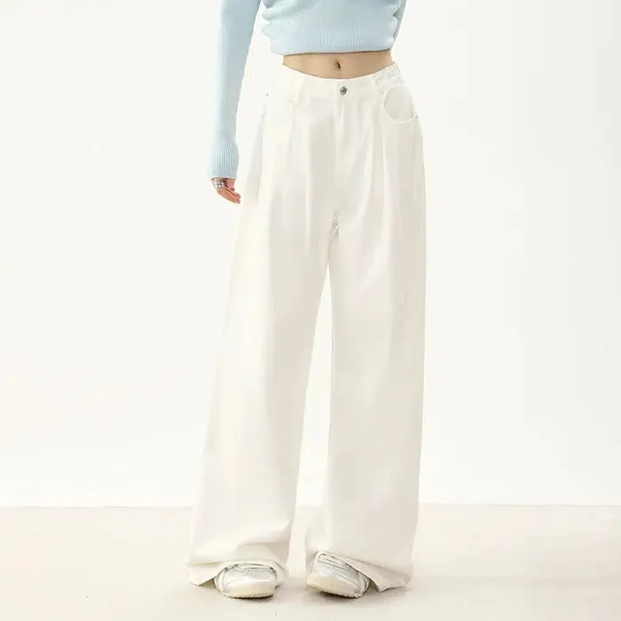 Mina Clean Casual Comfty Fit Jeans