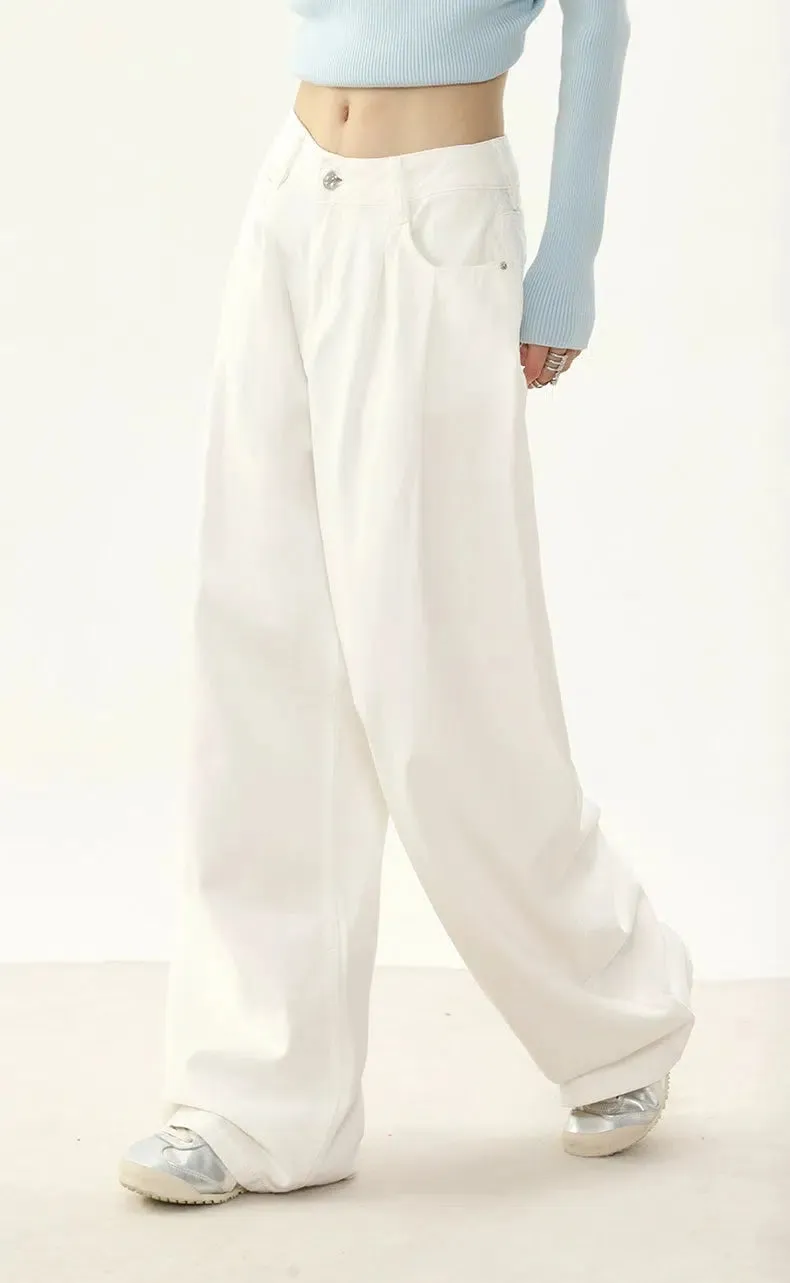 Mina Clean Casual Comfty Fit Jeans