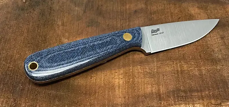 Vibe Composites- Linen Micarta- Denim